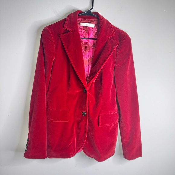 R.e.d Valentino Garavani Velvet Blazer - Picture 2 of 14